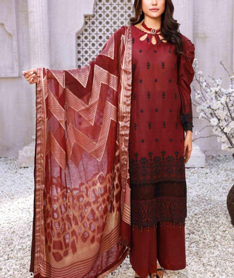 Mi Creation Cyra E/Lawn`23 D#1 (Maroon)