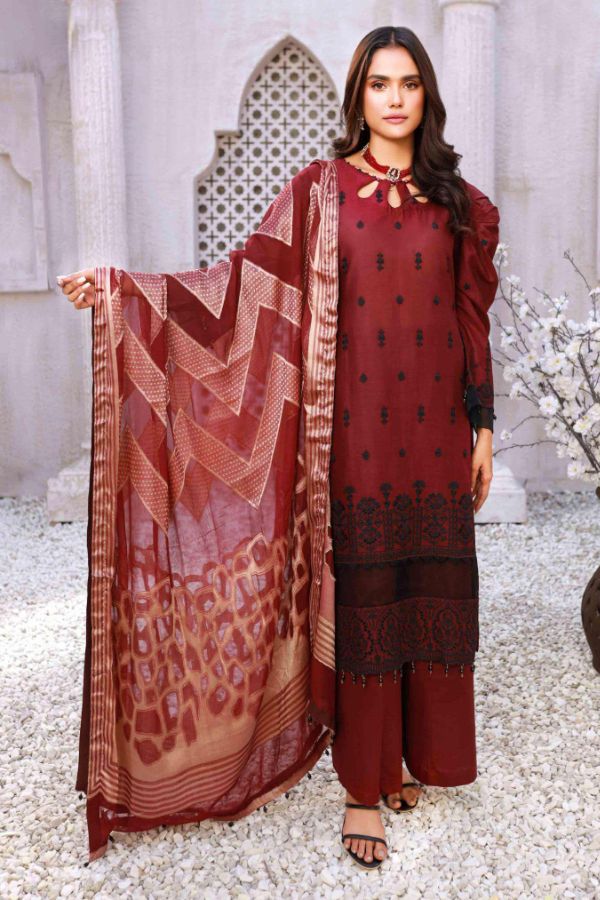 Mi Creation Cyra E/Lawn`23 D#1 (Maroon)