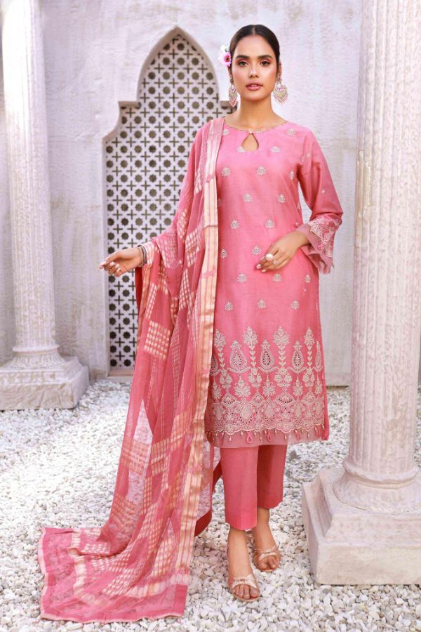Mi Creation Cyra E/Lawn`23 D#1 (Pink)