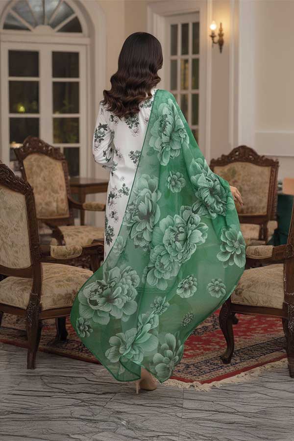Mi Creation D/Print Lawn'26 D#1 (Green)
