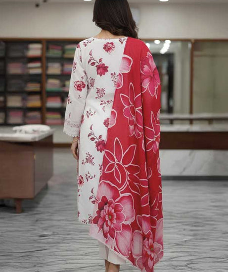 Mi Creation D/Print Lawn'26 D#1 (SH Pink)