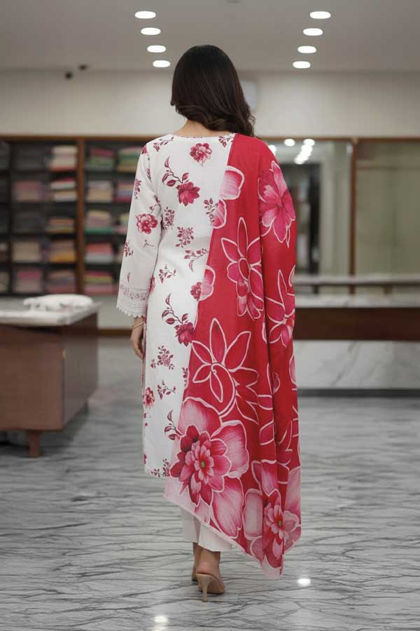 Mi Creation D/Print Lawn'26 D#1 (SH Pink)