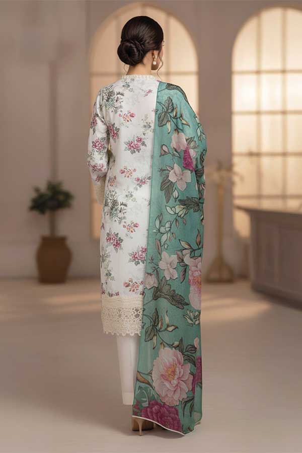 Mi Creation D/Print Lawn'26 D#1 (Sea Green)