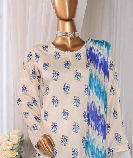 Mi Creation DR Prints Lawn`25 D#9634 (Fawn)
