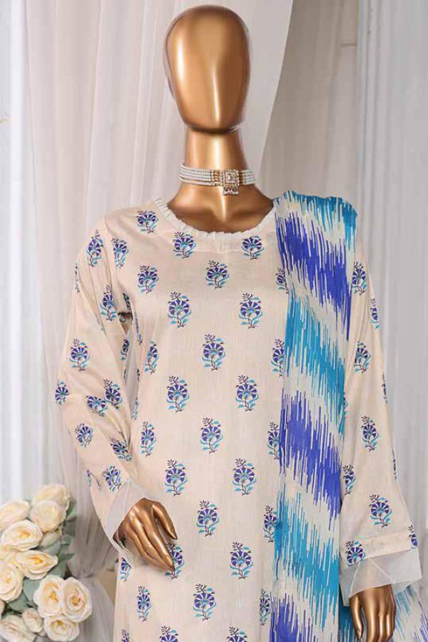Mi Creation DR Prints Lawn`25 D#9634 (Fawn)