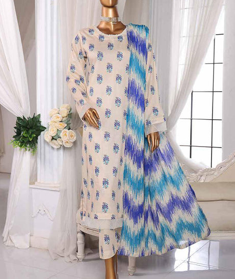 Mi Creation DR Prints Lawn`25 D#9634 (Fawn)