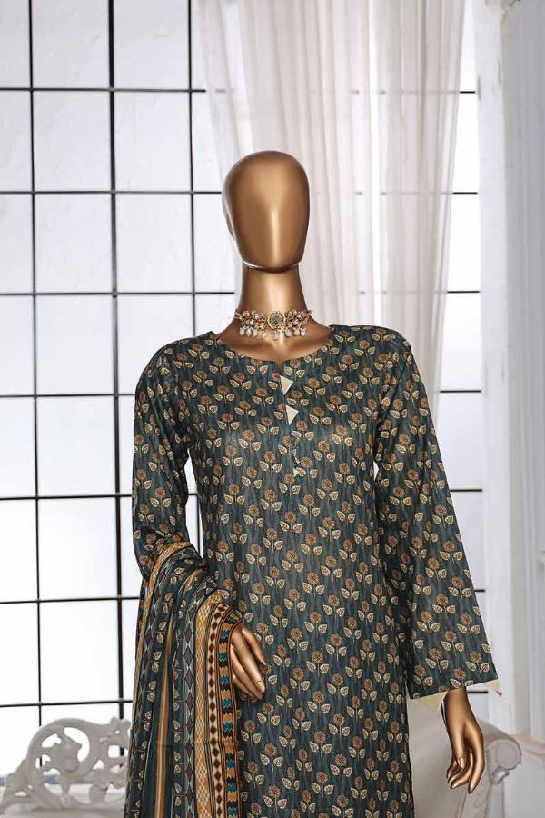 Mi Creation DR Prints Lawn`25 D#9638 (D Green)