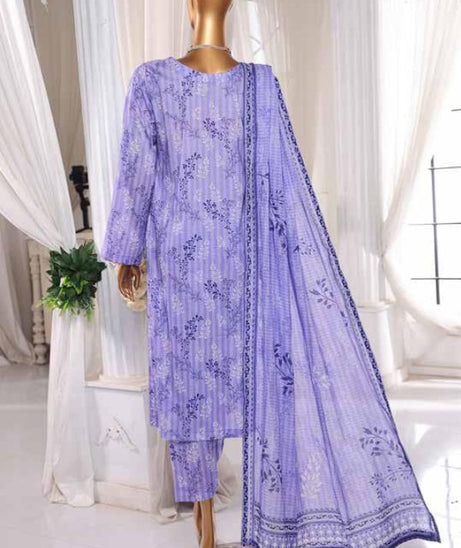 Mi Creation DR Prints Lawn`25 D#9639 (L Purple)