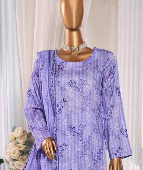 Mi Creation DR Prints Lawn`25 D#9639 (L Purple)