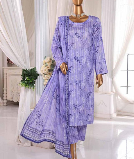 Mi Creation DR Prints Lawn`25 D#9639 (L Purple)