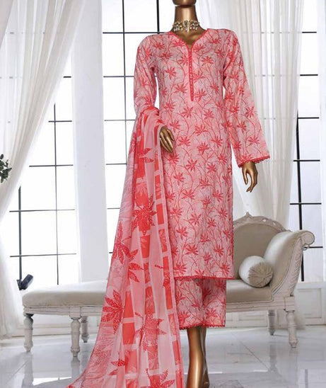 Mi Creation DR Prints Lawn`25 D#9661 (Pink)