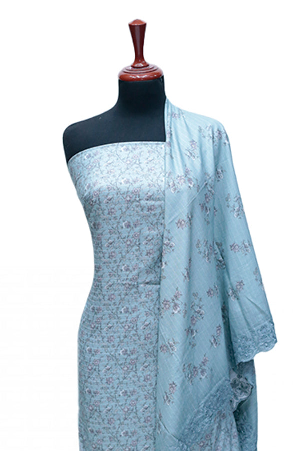 Mi Creation Digital Dhanak'24 D#1 (Sea Green)