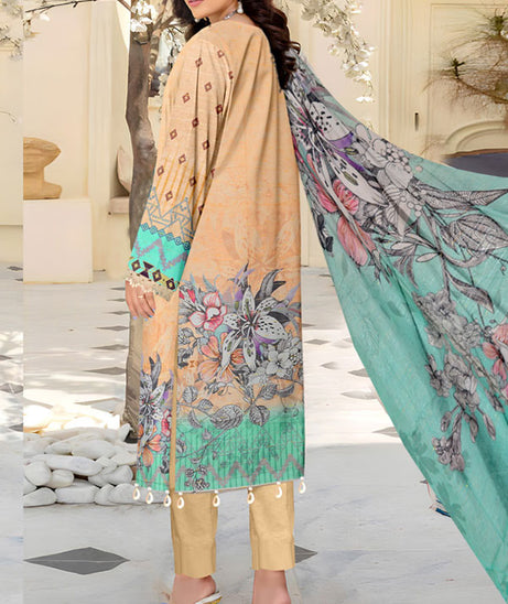 Mi Creation Doby Lawn'24 V#3 (PEACH)