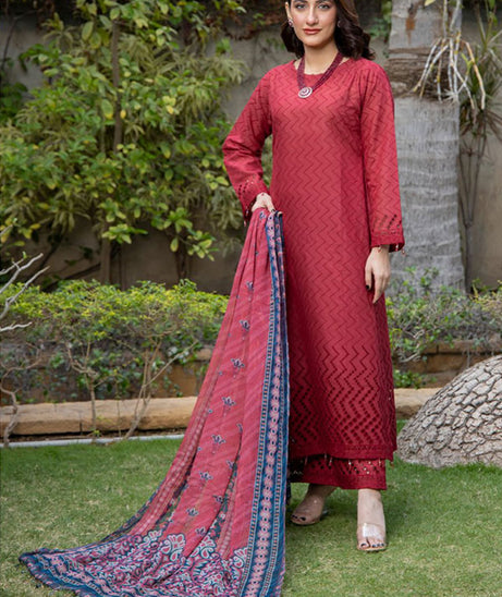 Mi Creation Haya Lawn'24 (RED)