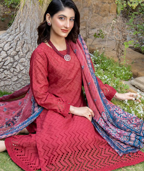 Mi Creation Haya Lawn'24 (RED)