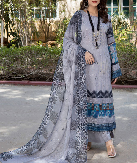 Mi Creation Jaal Series Viscose’23 (Grey)