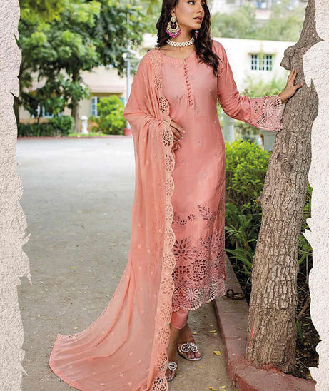Mi Creation Kamila A/Viscose Schiffli`23 D#Peach