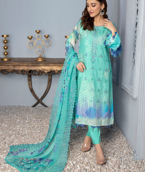 Mi Creation Kinara Airjet Viscose`23 (Ferozi)