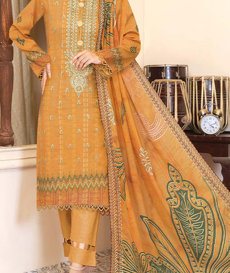 Khadija`s Mairah Karandi`24 (Vol-440) D#1 (Mustard)
