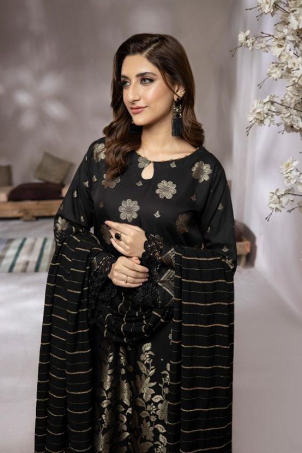 Mi Creation Makhmal Kari Airjet Viscose`23 (Black)