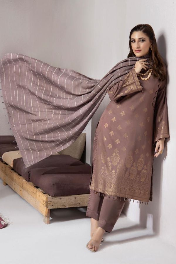 Mi Creation Makhmal Kari Airjet Viscose`23 (Brown)