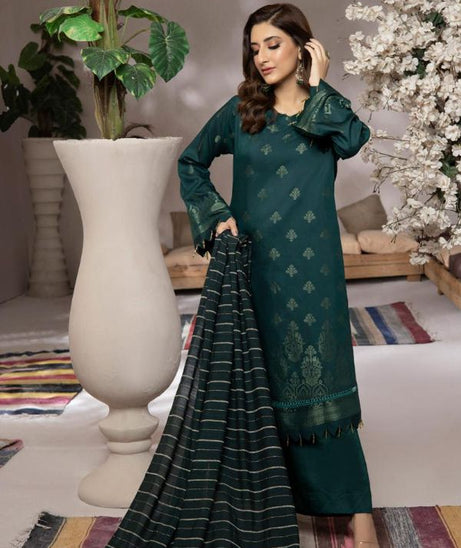 Mi Creation Makhmal Kari Airjet Viscose`23 (D Green)