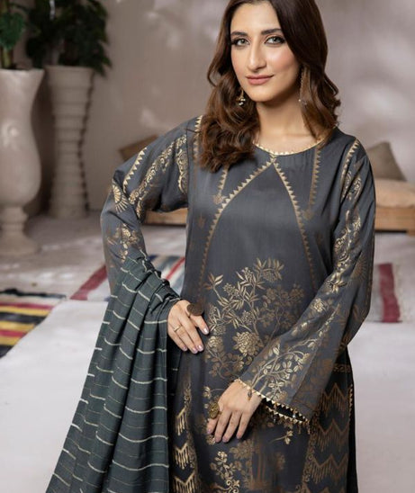 Mi Creation Makhmal Kari Airjet Viscose`23 (Green)