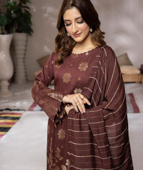 Mi Creation Makhmal Kari Airjet Viscose`23 (L Maroon)