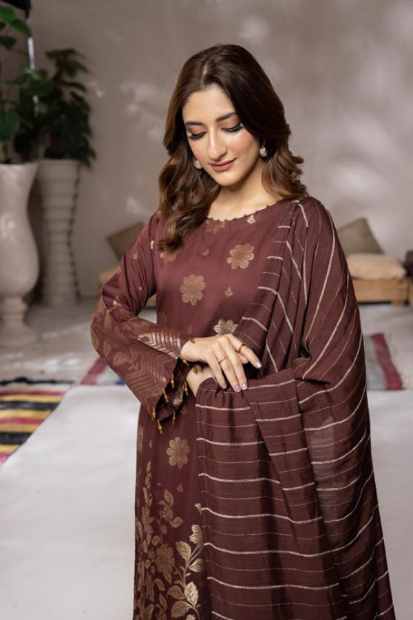 Mi Creation Makhmal Kari Airjet Viscose`23 (L Maroon)