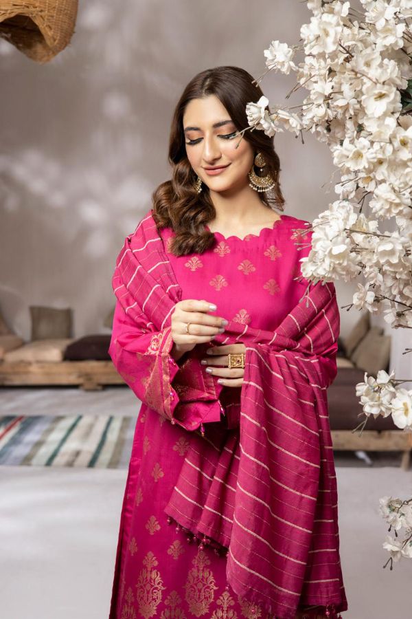 Mi Creation Makhmal Kari Airjet Viscose`23 (Pink)
