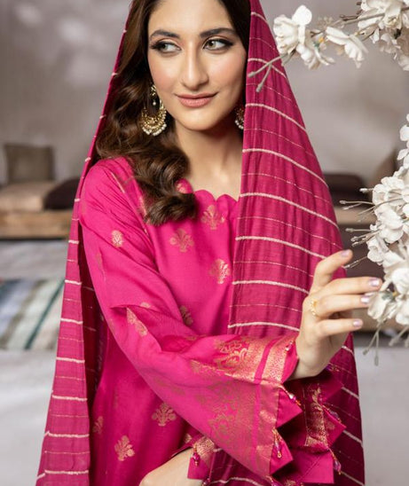Mi Creation Makhmal Kari Airjet Viscose`23 (Pink)