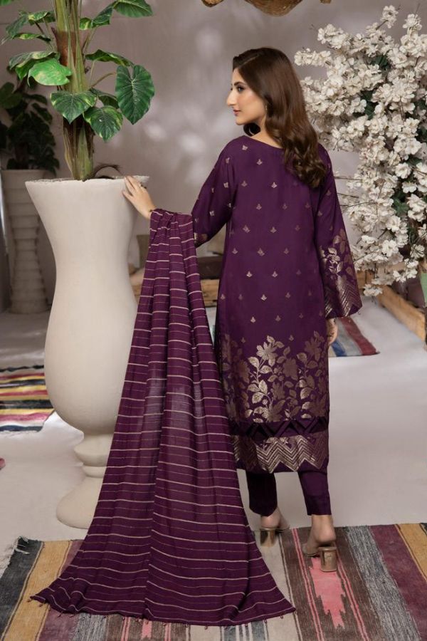 Mi Creation Makhmal Kari Airjet Viscose`23 (Purple)