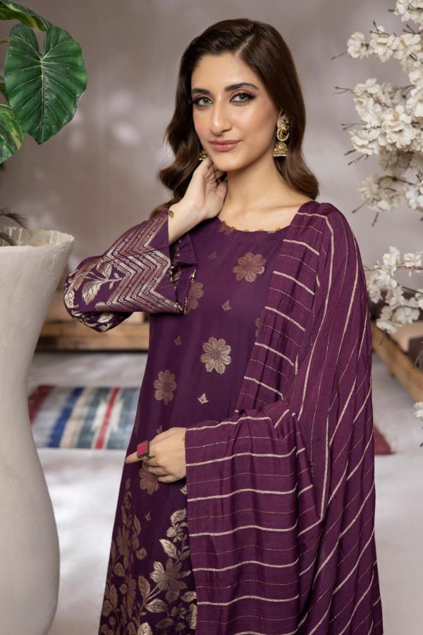 Mi Creation Makhmal Kari Airjet Viscose`23 (Purple)