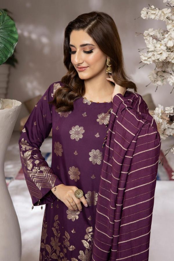 Mi Creation Makhmal Kari Airjet Viscose`23 (Purple)