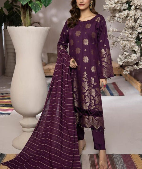 Mi Creation Makhmal Kari Airjet Viscose`23 (Purple)