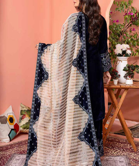 Mi Creation Maya Emb Velvet'24 D#1