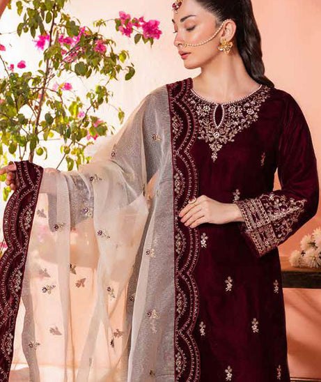 Mi Creation Maya Emb Velvet'24 D#2