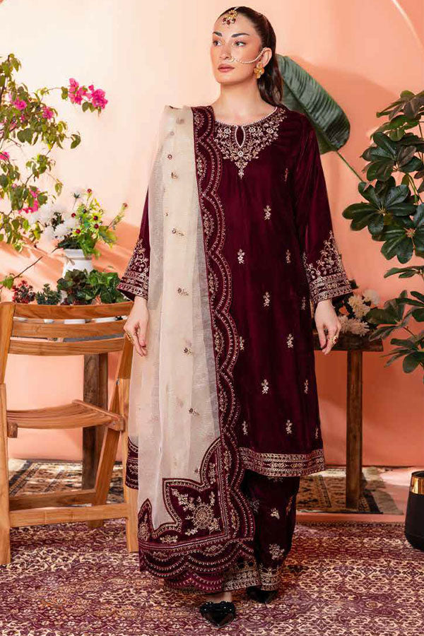 Mi Creation Maya Emb Velvet'24 D#2