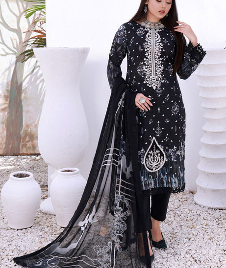 Mi Creation Motifz Lawn'24 (Black)