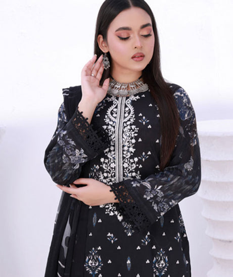 Mi Creation Motifz Lawn'24 (Black)