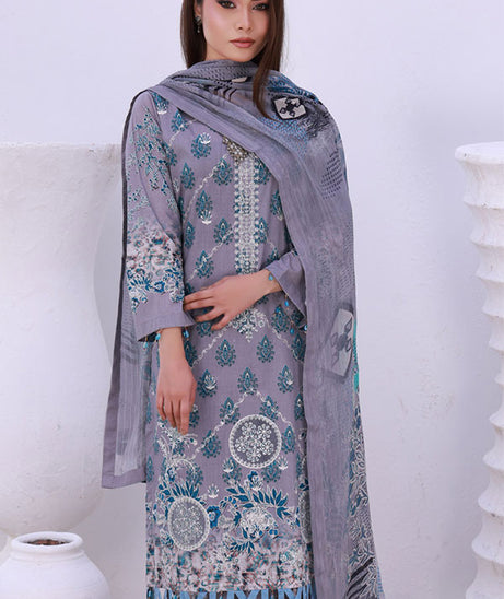 Mi Creation Motifz Lawn'24 (Grey)