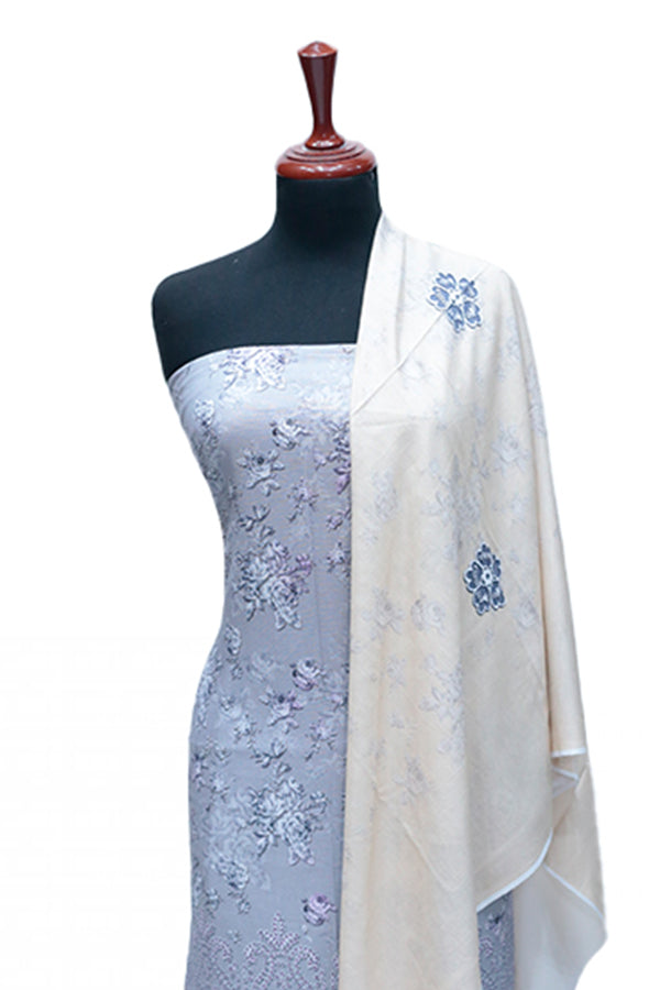 Mi Creation Print Karandi'24 D#3261 (Grey)