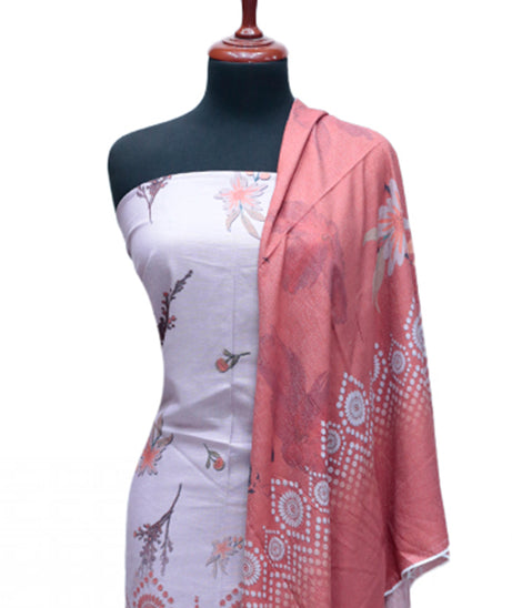 Mi Creation Print Karandi'24 D#3266 (LT Pink)