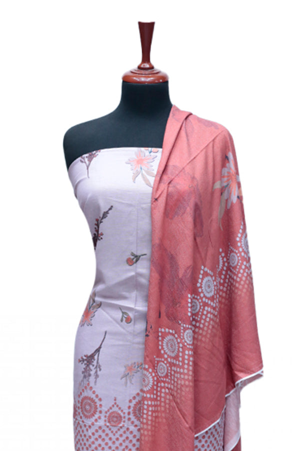 Mi Creation Print Karandi'24 D#3266 (LT Pink)