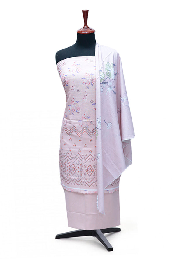 Mi Creation Print Karandi'24 D#3270 (Peach)