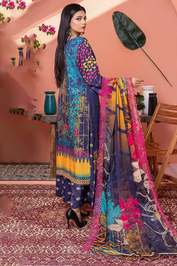 Mi Creation Rang-E-Ronak'24 D#1-Blue