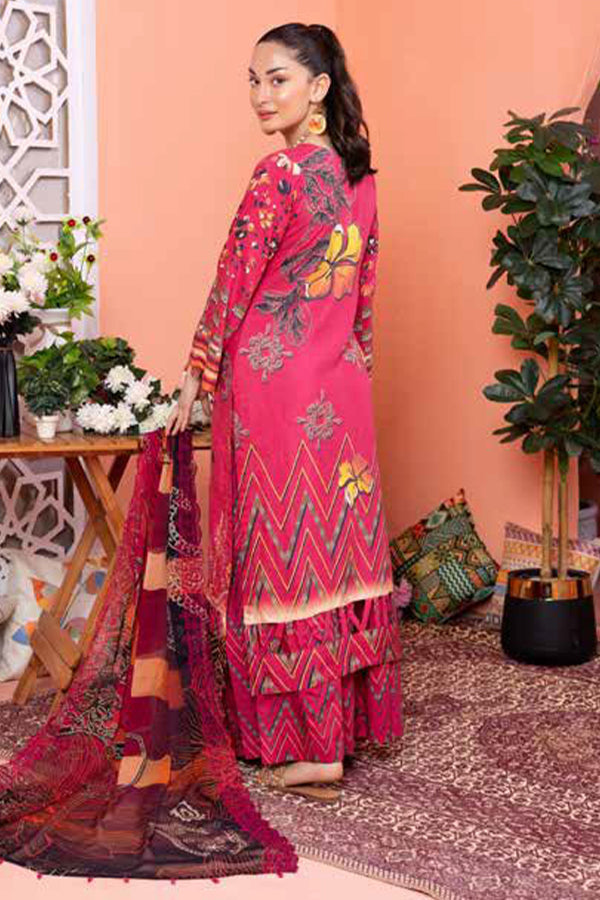 Mi Creation Rang-E-Ronak'24 D#1-D Pink