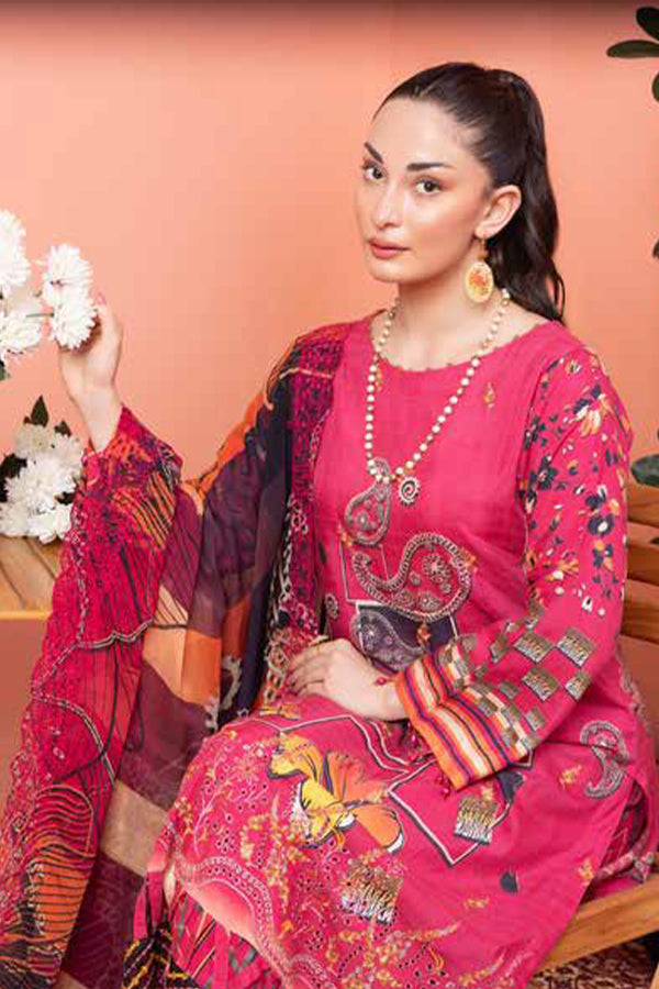 Mi Creation Rang-E-Ronak'24 D#1-D Pink
