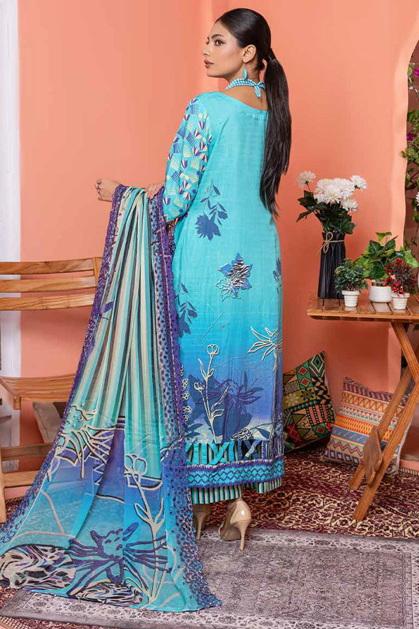 Mi Creation Rang-E-Ronak'24 D#1-Ferozi