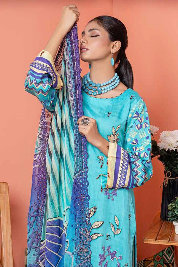 Mi Creation Rang-E-Ronak'24 D#1-Ferozi